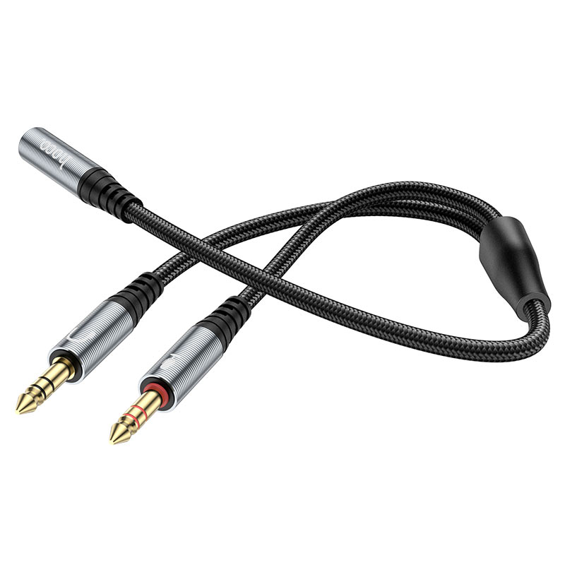 HOCO Cable audio adapter “UPA21” 3.5mm female to 2*3.5mm male