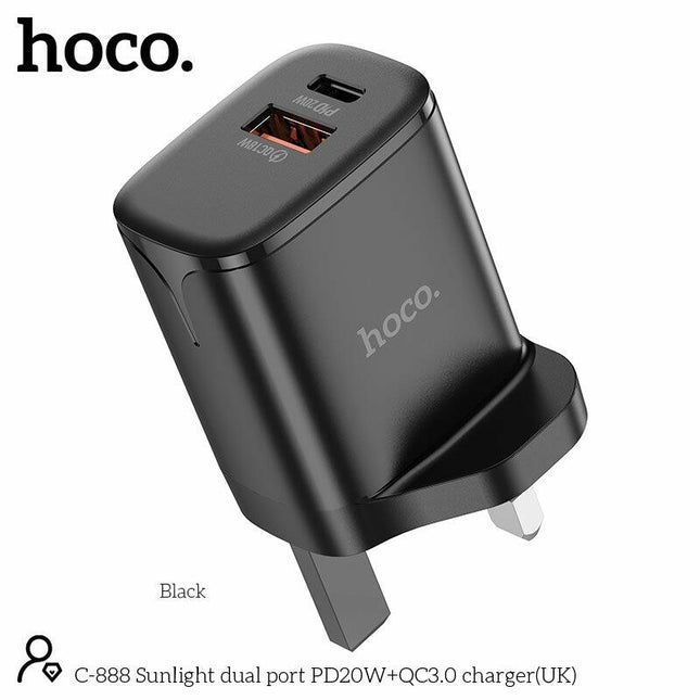 Hoco DC51 Outstanding PD20W+QC3.0 Charger