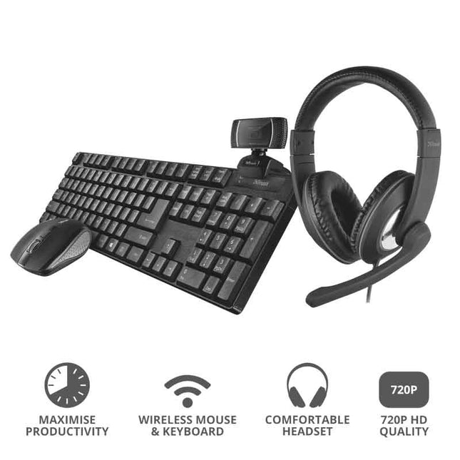 Trust Qoby 4-in-1 Home Office Set
