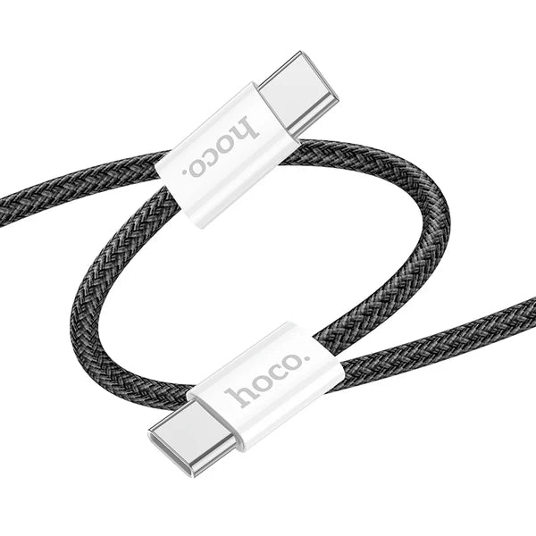HOCO X104 Source 60W Charging Data Cable Type-C to Type-C (L=2M)