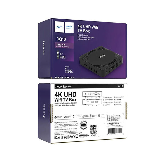 HOCO ANDROID TVBOX WIFI DQ10 4/32GB