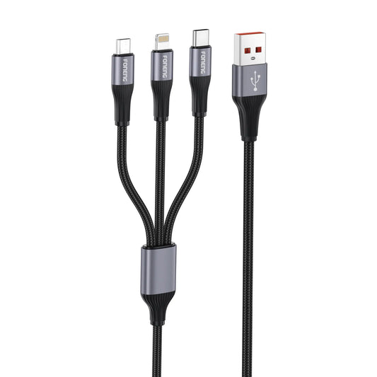 HOCO X112 1M Metal Head Braided Cable