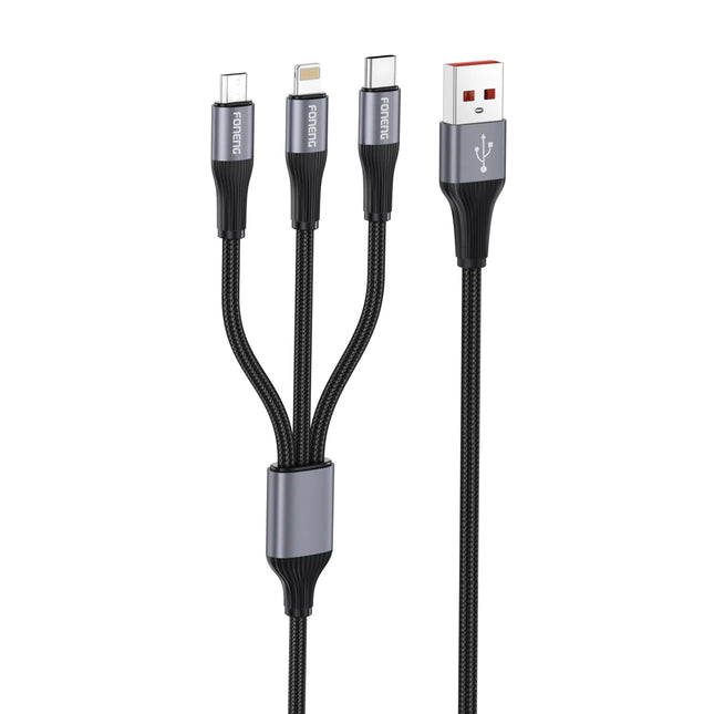 HOCO X112 1M Metal Head Braided Cable