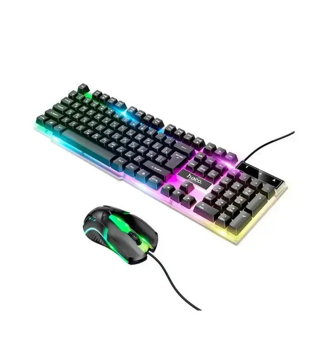 Hoco GM18 Luminous Gaming Keyboard And Mouse Set