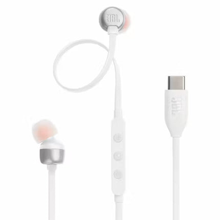JBL Tune 310C USB-C In-Ear Earphones | White