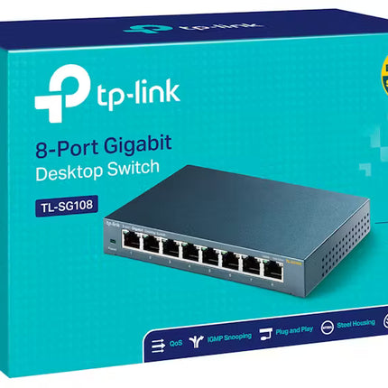 TP-Link 8-Port Gigabit Unmanaged Pro Switch