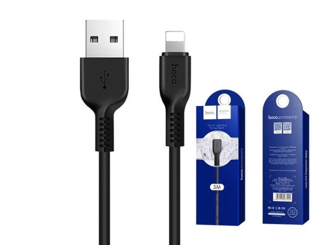 HOCO X20 USB to Lightning Charging Cable – 3m