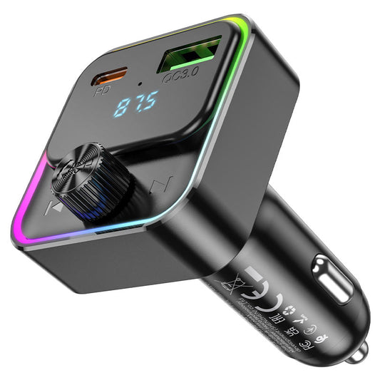 Car charger “E81 Fantasy” PD30W QC3.0 with wireless FM transmitter