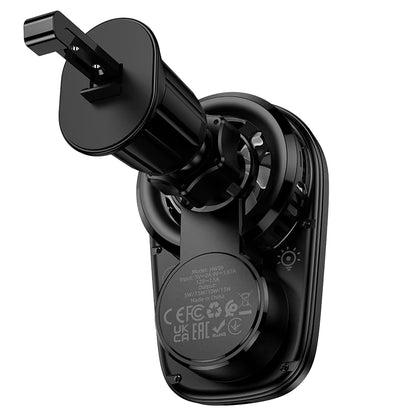Hoco HW36 2-in-1 car charger & fan