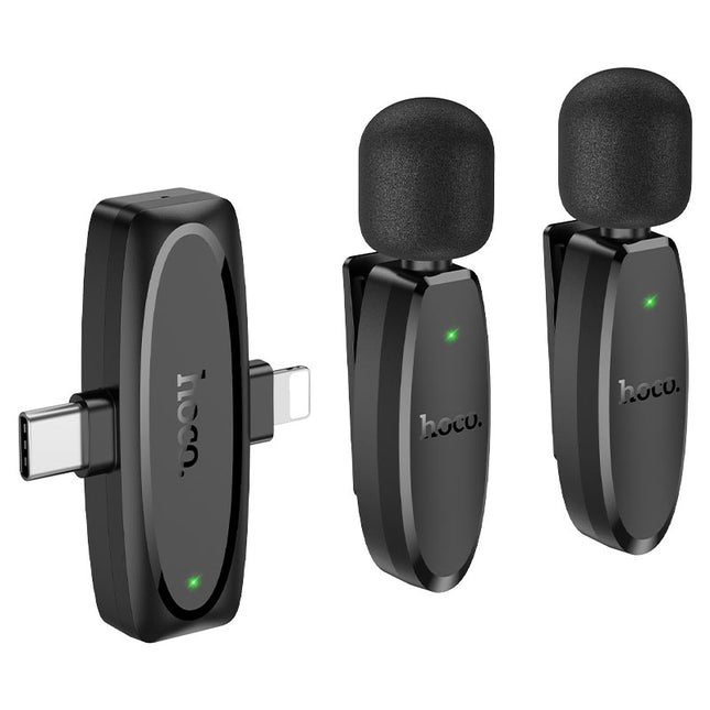 HOCO Wireless microphones “L15 Crystal” iP+Type-C ver.