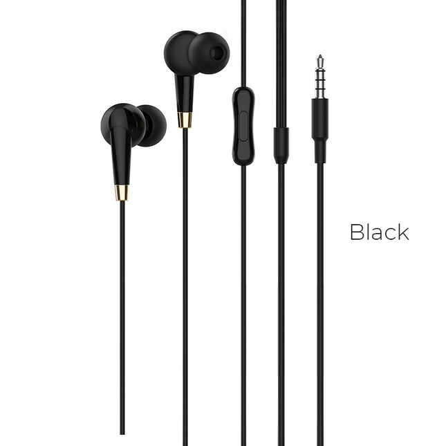 HOCO Wired earphones 3.5mm “M58 Amazing” with microphone