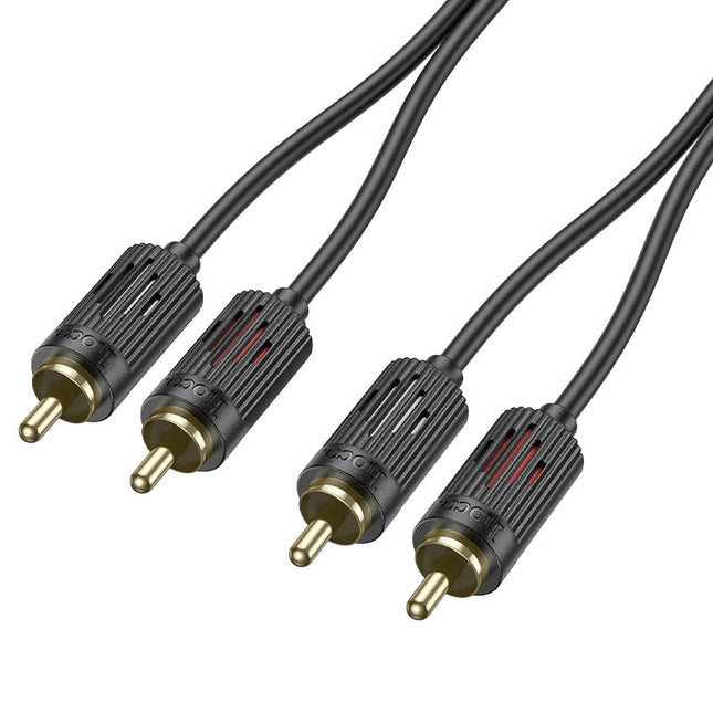 HOCO Cable 2×RCA to 2×RCA “UPA29” audio transfer