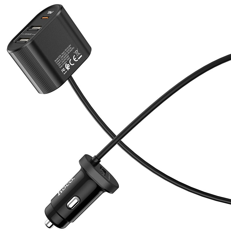 Car charger “Z35 Companheiro” PD3.0 with extention cable