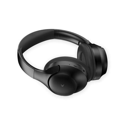 KSIX Odissey wireless headphones, ANC + ENC, Microphone, 30h Battery life, Calling, 3.5 mm Jack cable, Case, Black