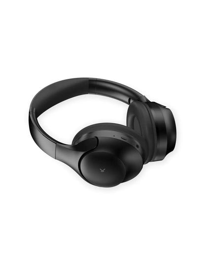 KSIX Odissey wireless headphones, ANC + ENC, Microphone, 30h Battery life, Calling, 3.5 mm Jack cable, Case, Black