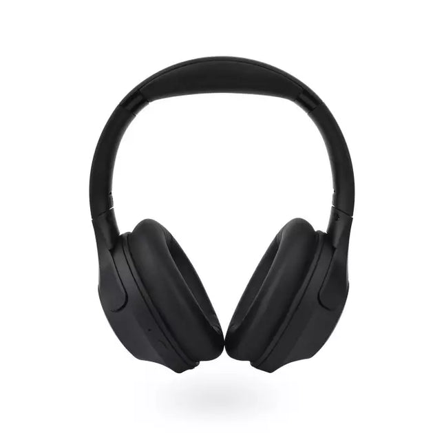 KSIX Odissey wireless headphones, ANC + ENC, Microphone, 30h Battery life, Calling, 3.5 mm Jack cable, Case, Black