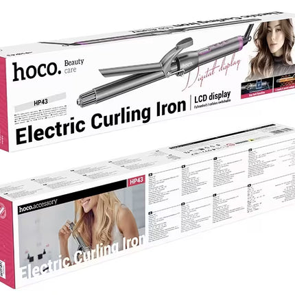 Hoco HP43 Electric Manual Curling Iron with Digital Display
