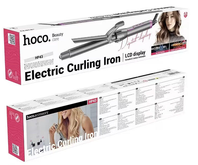 Hoco HP43 Electric Manual Curling Iron with Digital Display